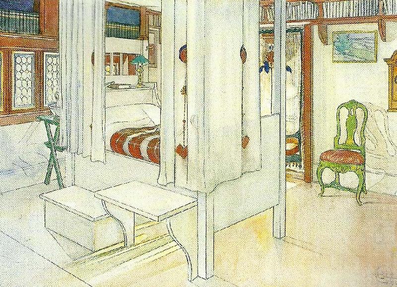 Carl Larsson mitt sovrum china oil painting image